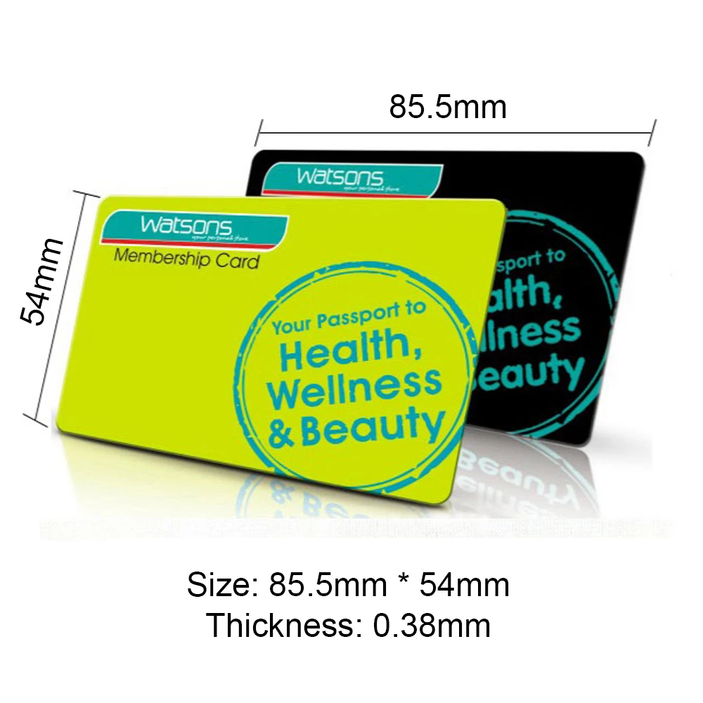 Tarjeta de identificación comercial de PVC personalizada, 100-1000 Uds., diseño propio, logotipo, nombre, plástico, resistente al agua, doble cara, mate brillante, gracias 85,5*54mm - Imagen 3