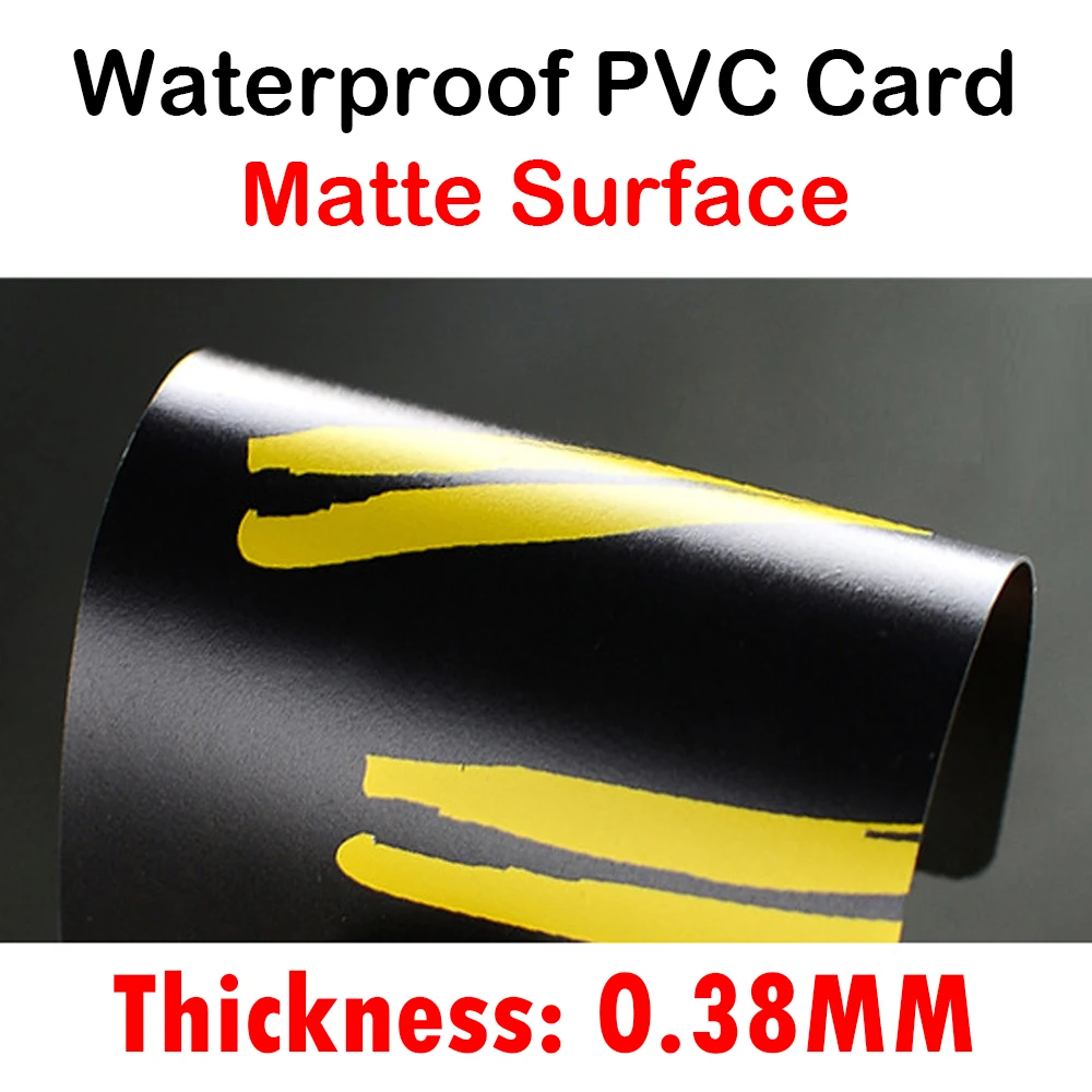 Tarjeta de identificación comercial de PVC personalizada, 100-1000 Uds., diseño propio, logotipo, nombre, plástico, resistente al agua, doble cara, mate brillante, gracias 85,5*54mm - Imagen 5