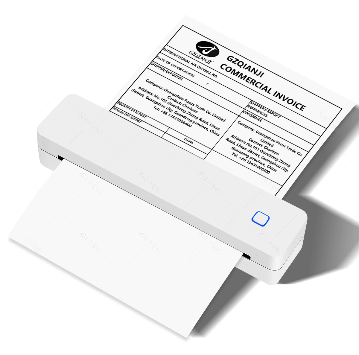 Impresora térmica Bluetooth A4 compatible con tamaños 2 “/3”/4"/A4 Dispositivo de impresión inalámbrico portátil Ideal para viajes Papel térmico A4 - Imagen 27