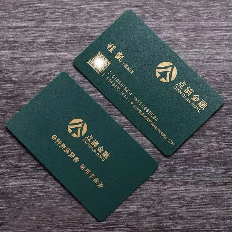 Tarjeta de presentación de PVC personalizada, tarjeta de presentación de plástico, tarjeta impermeable, diseño gratuito, tarjeta de presentación personalizada esmerilada - Imagen 2