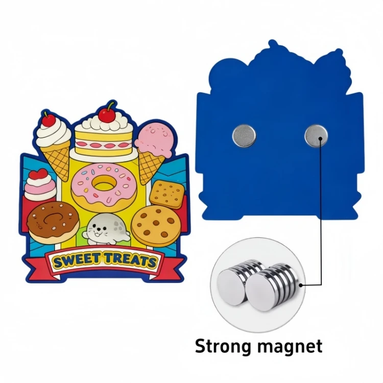 Custom PVC Fridge Magnets Personalized Soft PVC Silicone Magnet For Gift Customized Soft Rubber Refrigerator Magnet As Souvenir - Imagen 10