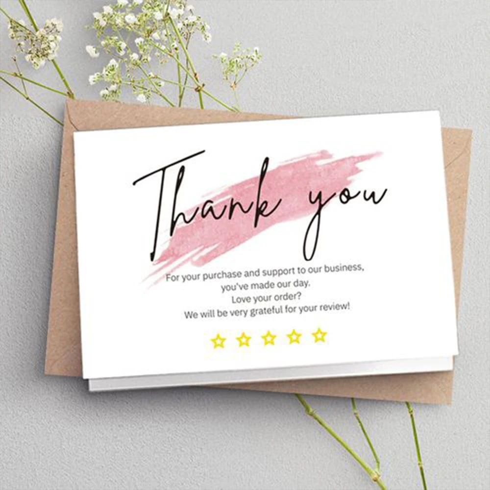 Tarjetas personalizadas, tarjetas de agradecimiento, tarjetas de visita personalizadas, logotipo personalizado, embalaje para pequeñas empresas, invitaciones de boda, postales - Imagen 6