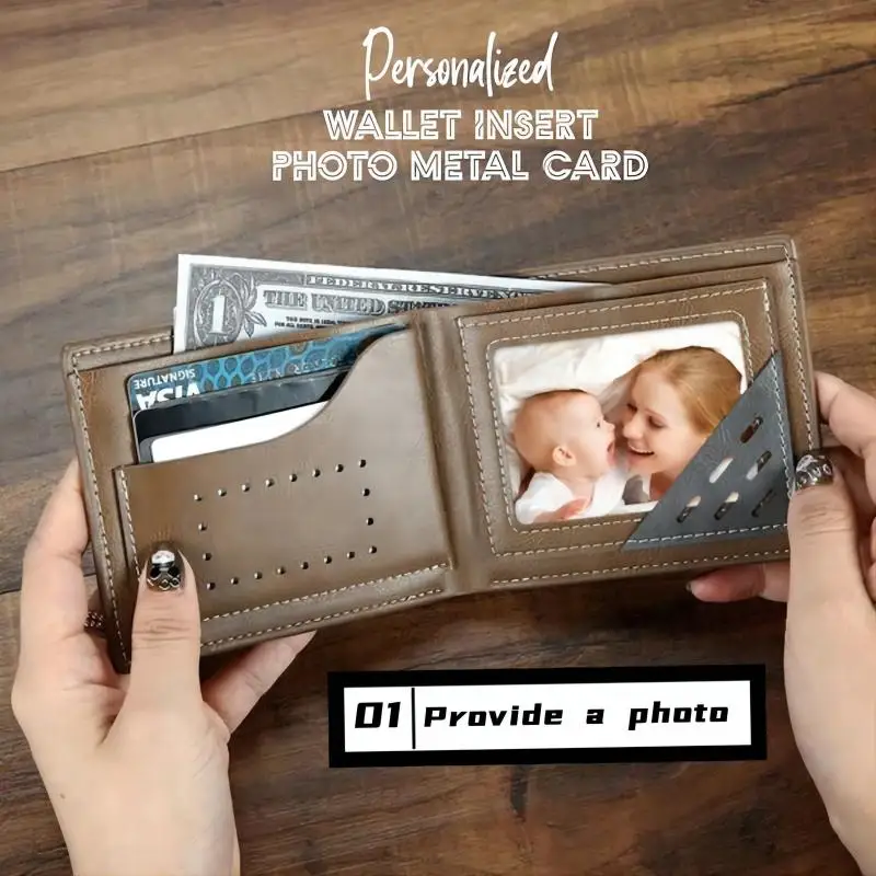 Tarjeta de Metal de Anime con texto de foto personalizado, billetera personalizada, hoja de aluminio, imagen de diseño fino, tarjeta de regalo impermeable para negocios - Imagen 12