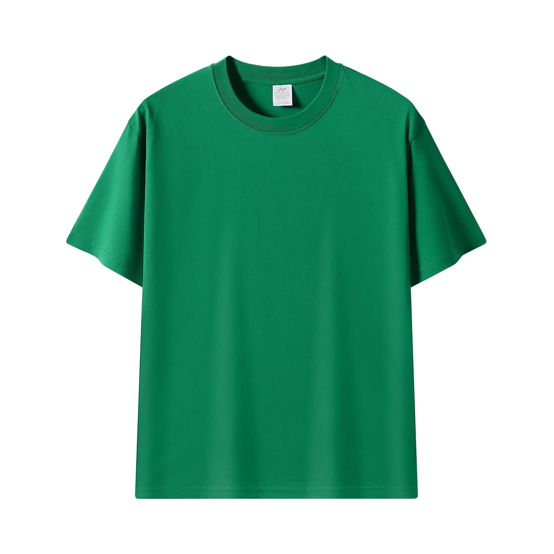 Camisetas Personalizadas para Hombre, 230 GSM, 100% Algodón, Camisetas Sólidas para Mujer, Ropa de Trabajo en Equipo, Impresión Personalizada de Imágenes, Fotos, Texto, Logotipo, Camiseta DIY - Imagen 25