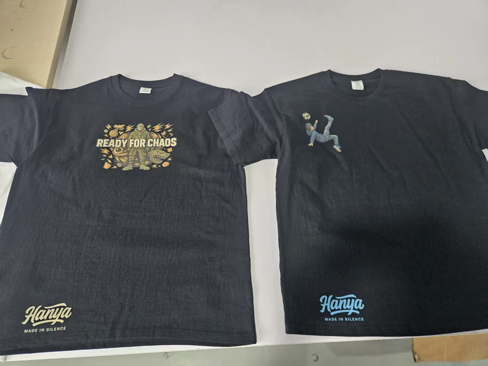 Camiseta personalizada con impresión DTG, camisetas de algodón 100% de 300GSM para hombre, camisetas informales holgadas de alta calidad para mujer, ropa de trabajo superior personalizada - Imagen 36