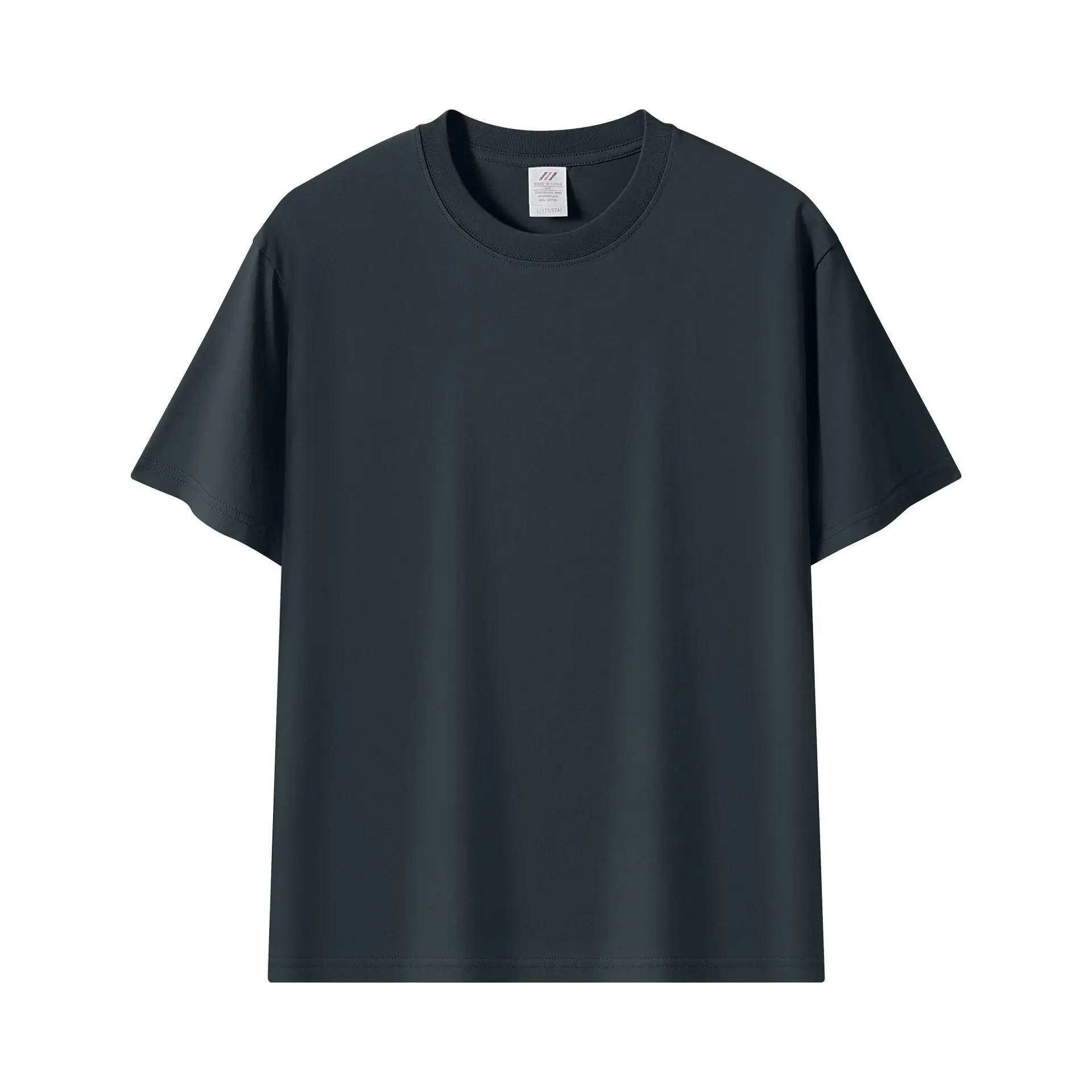Camisetas Personalizadas para Hombre, 230 GSM, 100% Algodón, Camisetas Sólidas para Mujer, Ropa de Trabajo en Equipo, Impresión Personalizada de Imágenes, Fotos, Texto, Logotipo, Camiseta DIY - Imagen 16