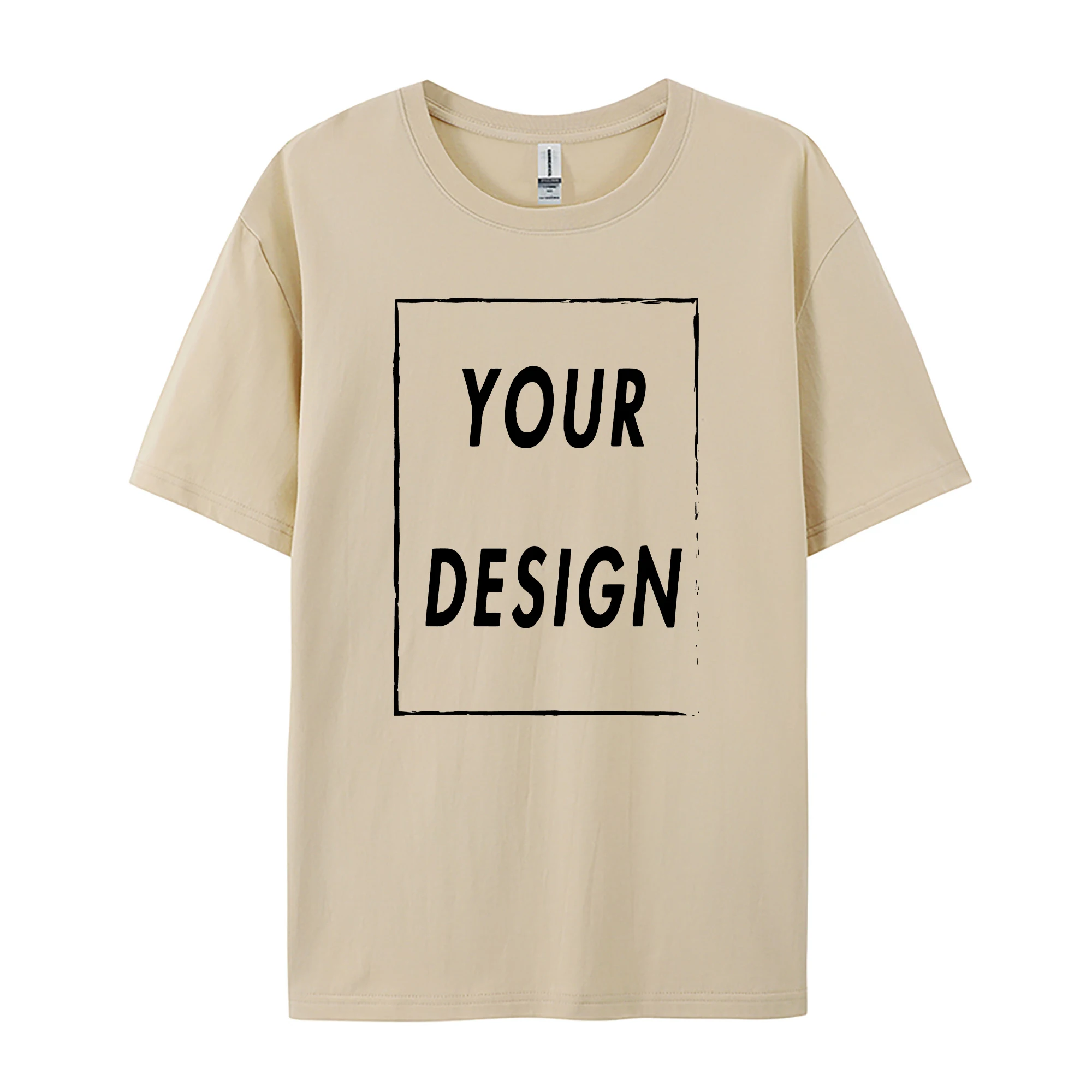 180g Custom Women Men Customised Printed 100% Cotton Short Sleeve Your Logo Photo Brand Text Tee Personalize Graphic Clothing - Imagen 18