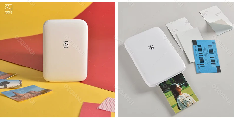 Impresora de bolsillo móvil Mni portátil HPRT MT53, impresora fotográfica inalámbrica BT con tecnología Zink, impresora fotográfica en Color de 2x3 pulgadas - Imagen 28