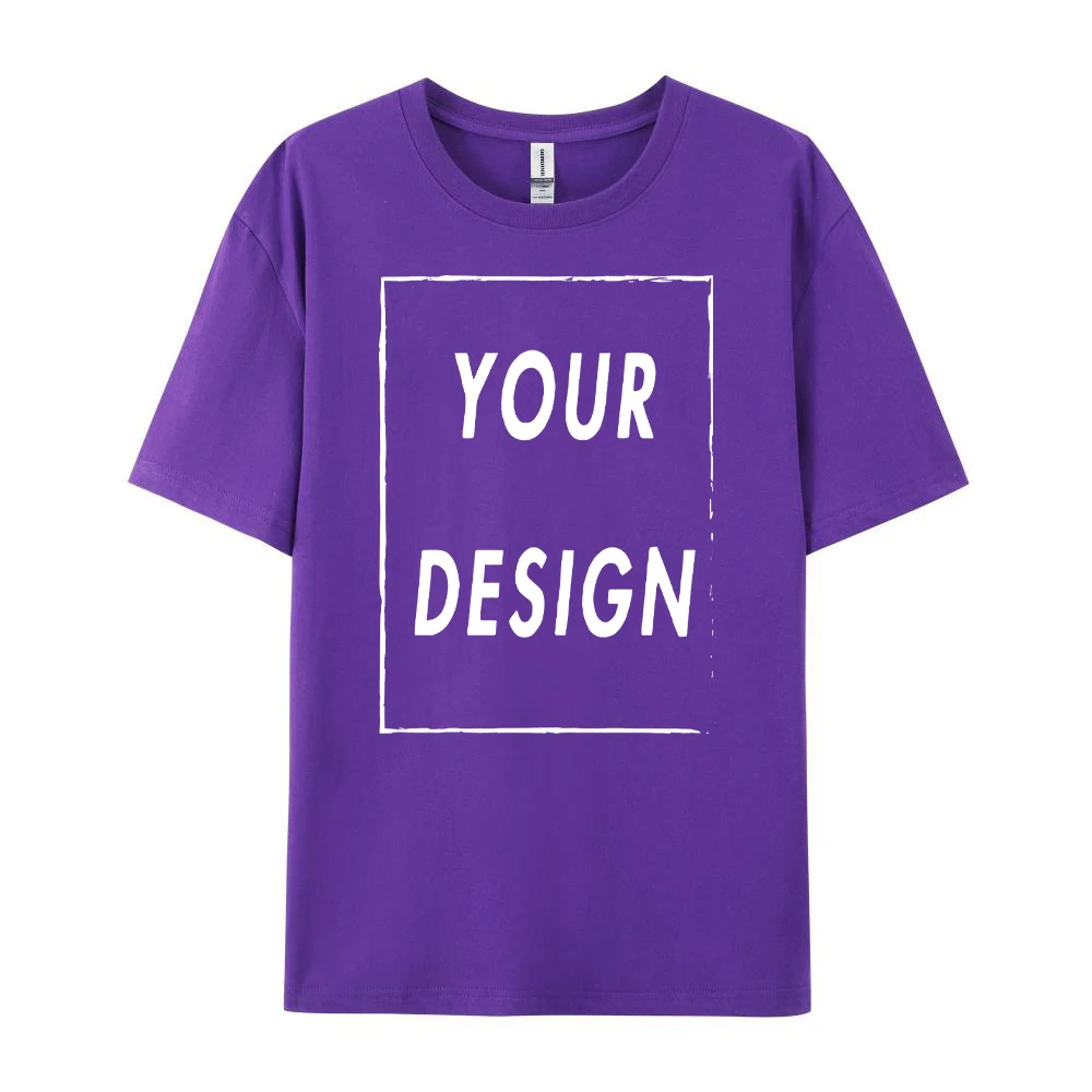 180g Custom Women Men Customised Printed 100% Cotton Short Sleeve Your Logo Photo Brand Text Tee Personalize Graphic Clothing - Imagen 12