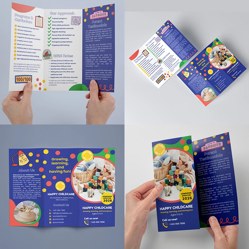 Póster de impresión de doble cara, folleto A4 personalizado, lista de precios de productos básicos, introducción, publicidad, 157 g, entrega gratuita - Imagen 6