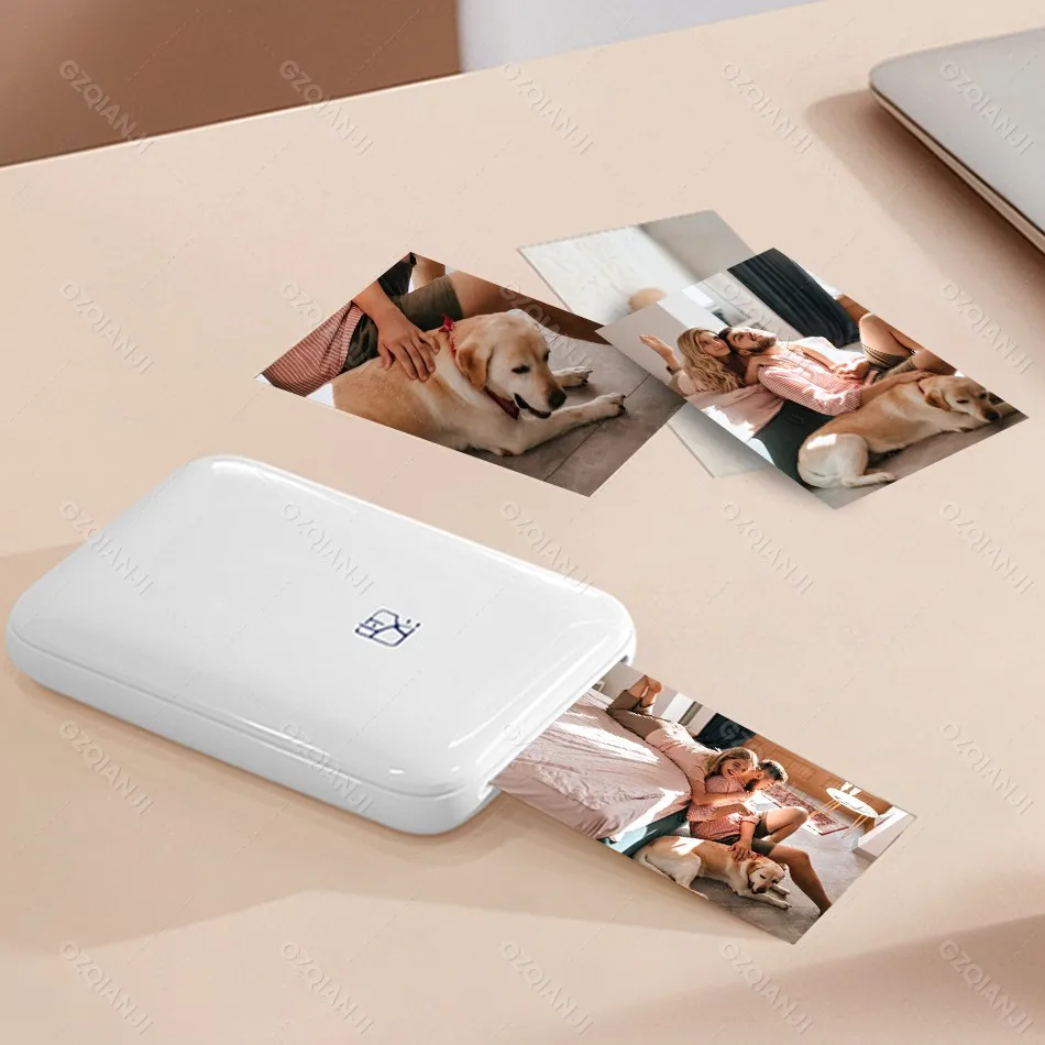 Impresora de bolsillo móvil Mni portátil HPRT MT53, impresora fotográfica inalámbrica BT con tecnología Zink, impresora fotográfica en Color de 2x3 pulgadas - Imagen 5