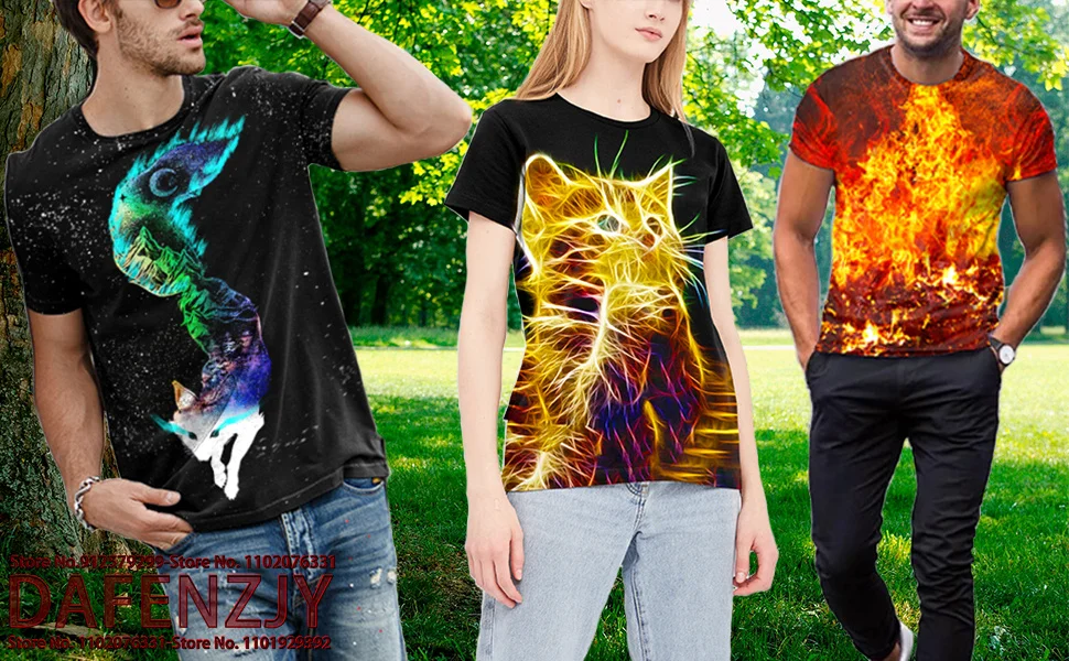 Camiseta personalizada para mascotas para hombres Diseña tu foto Camiseta personalizada con estampado 3d completo Camiseta para correr Regalos personalizados Hombres abstractos - Imagen 16