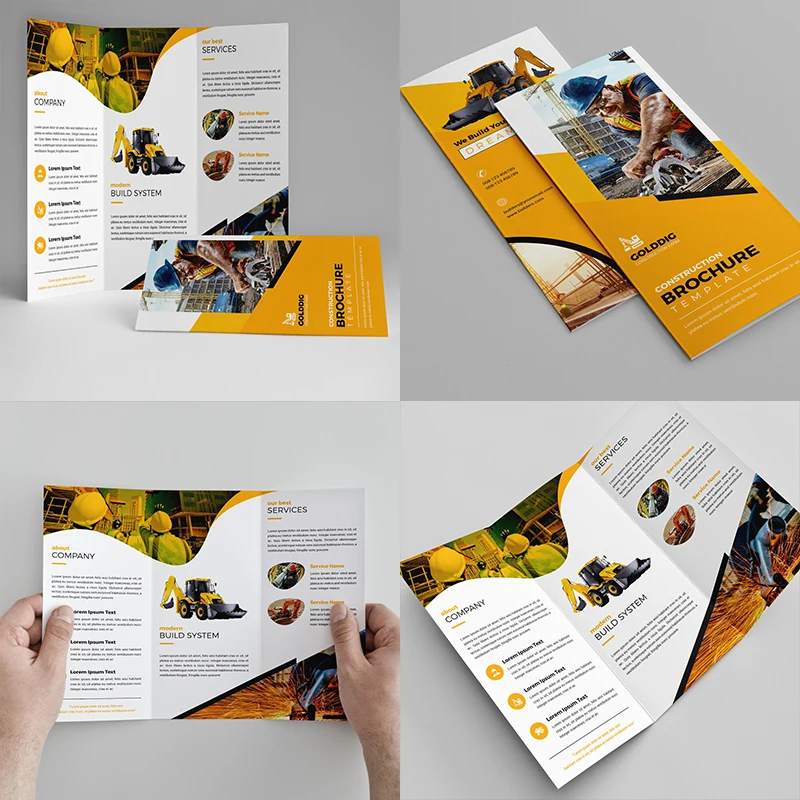 Póster de impresión de doble cara, folleto A4 personalizado, lista de precios de productos básicos, introducción, publicidad, 157 g, entrega gratuita - Imagen 9