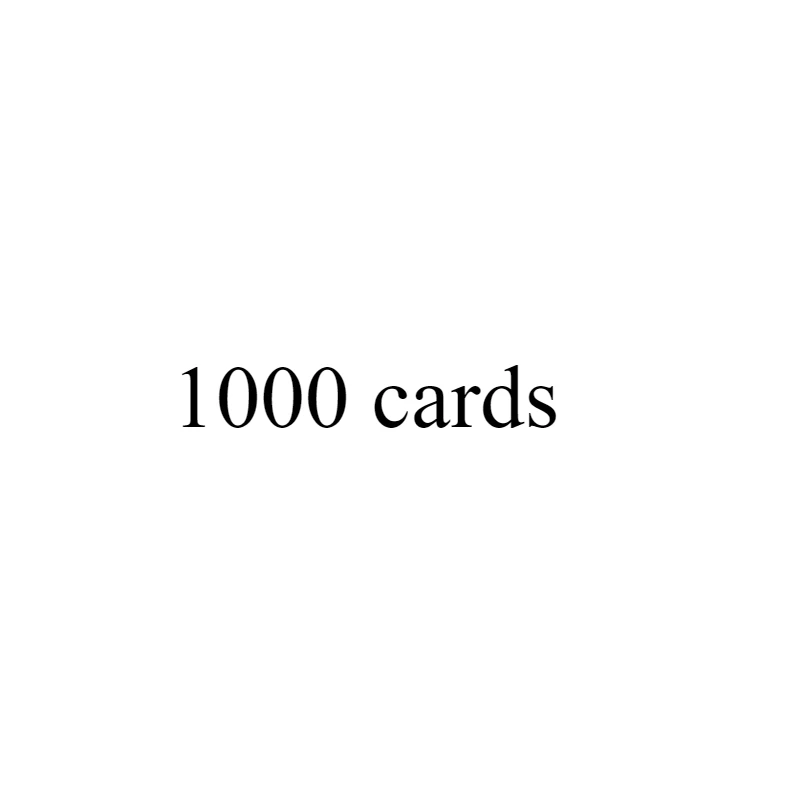 Tarjetas de visita personalizadas, tarjeta de plástico de PVC, logotipo personalizado gratis, diseño anti-doblado resistente al agua, 1000 Uds. - Imagen 7