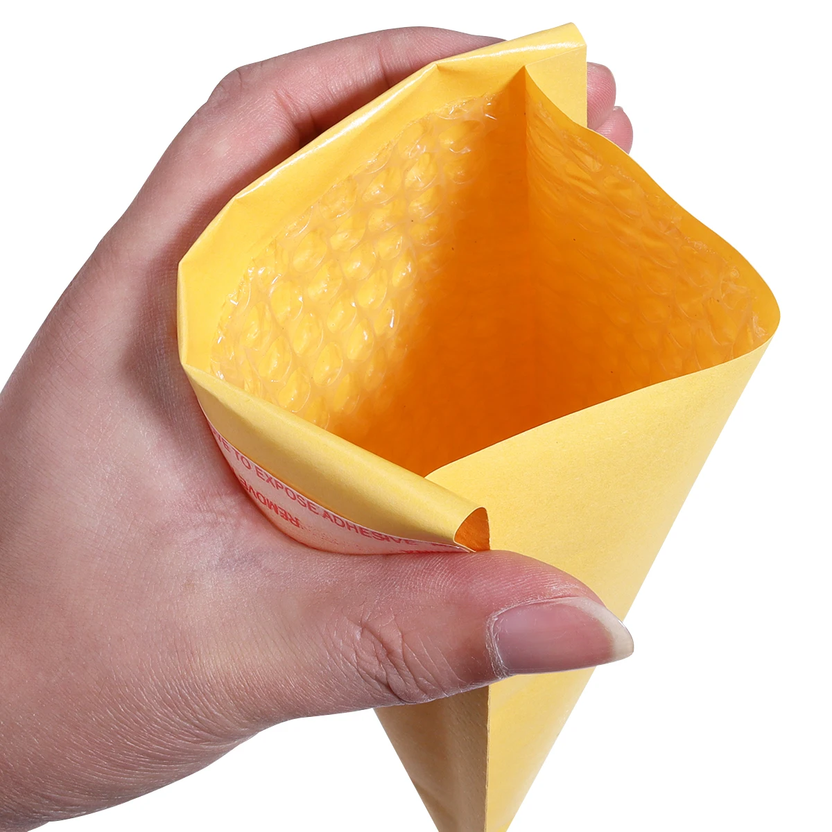 10-20pcs/lot Kraft Paper Bubble Envelopes Padded Mailers Shipping Envelope Self Seal Shipping Packaging Bag Courier Storage Bags - Imagen 4