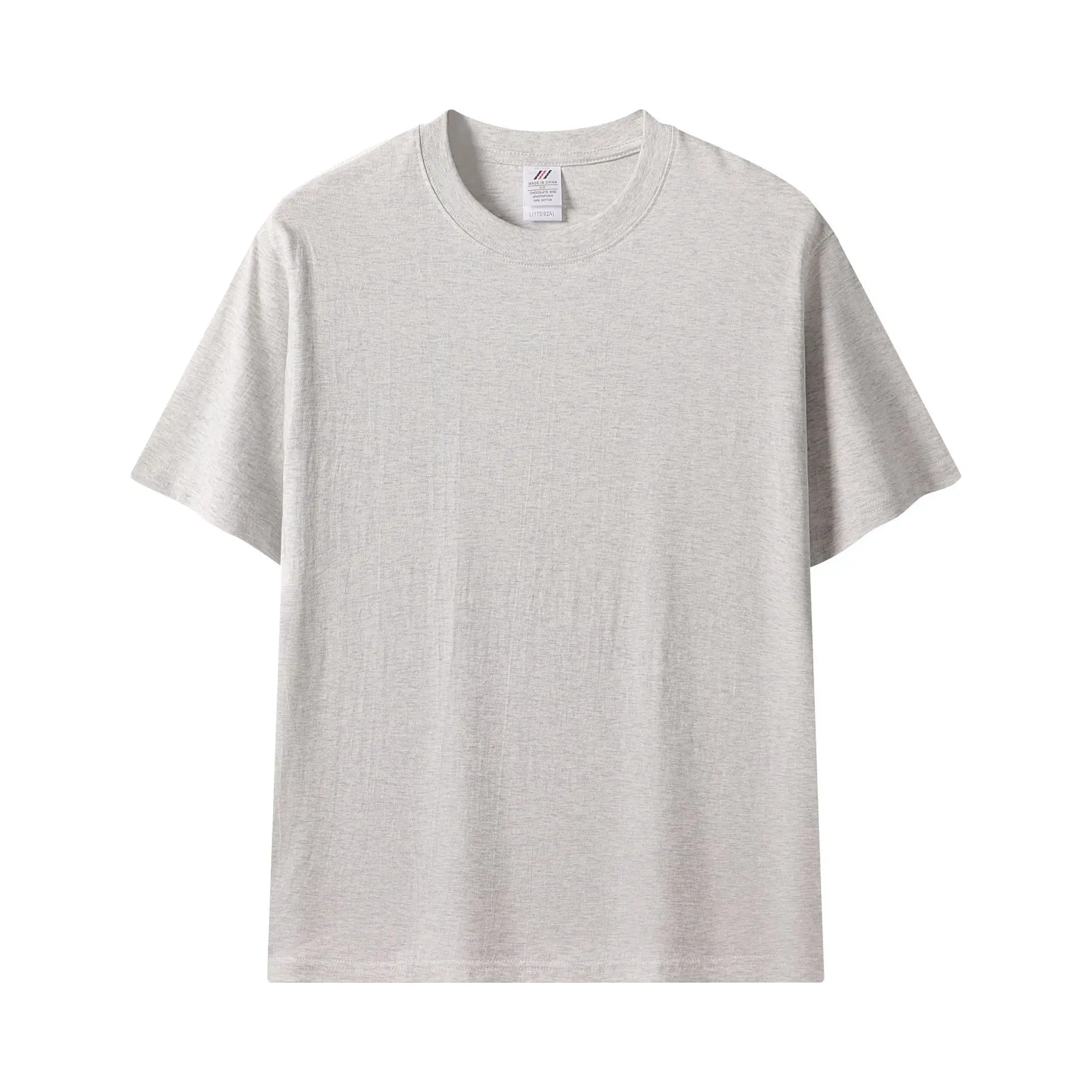 Camisetas Personalizadas para Hombre, 230 GSM, 100% Algodón, Camisetas Sólidas para Mujer, Ropa de Trabajo en Equipo, Impresión Personalizada de Imágenes, Fotos, Texto, Logotipo, Camiseta DIY - Imagen 24