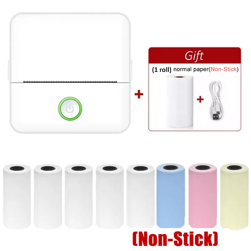 Impresora térmica portátil X6 mini HD, dispositivo de impresión de etiquetas adhesivas, Bluetooth, de bolsillo, con papel para notas de estudiante, sin tinta - Imagen 15