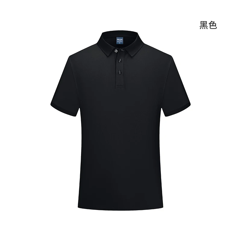 Polo de algodón 100% de 230g para hombre y mujer, Top transpirable de manga corta con estampado de logotipo personalizado, bordado, nombre del grupo de la empresa, verano - Imagen 3