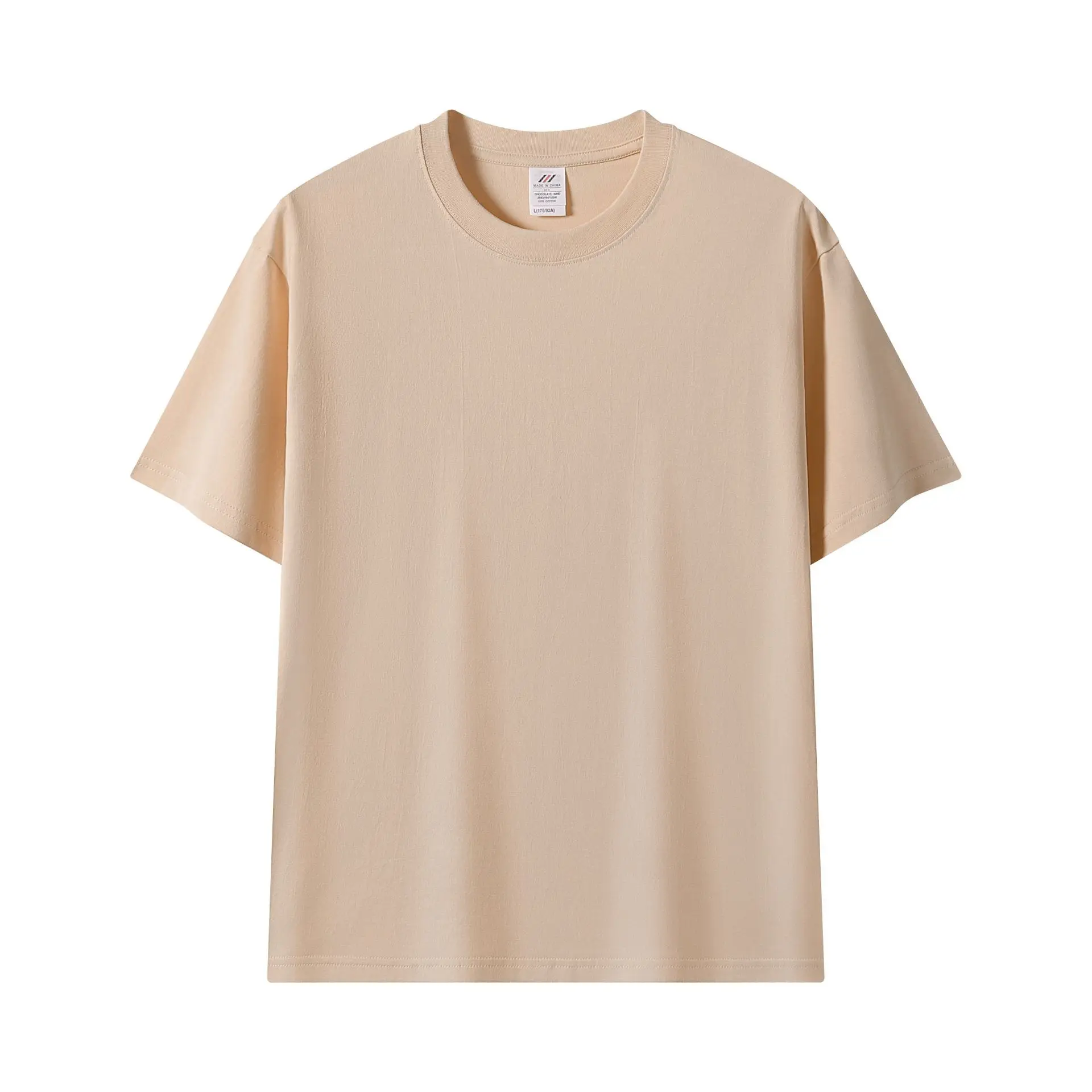 Camisetas Personalizadas para Hombre, 230 GSM, 100% Algodón, Camisetas Sólidas para Mujer, Ropa de Trabajo en Equipo, Impresión Personalizada de Imágenes, Fotos, Texto, Logotipo, Camiseta DIY - Imagen 10