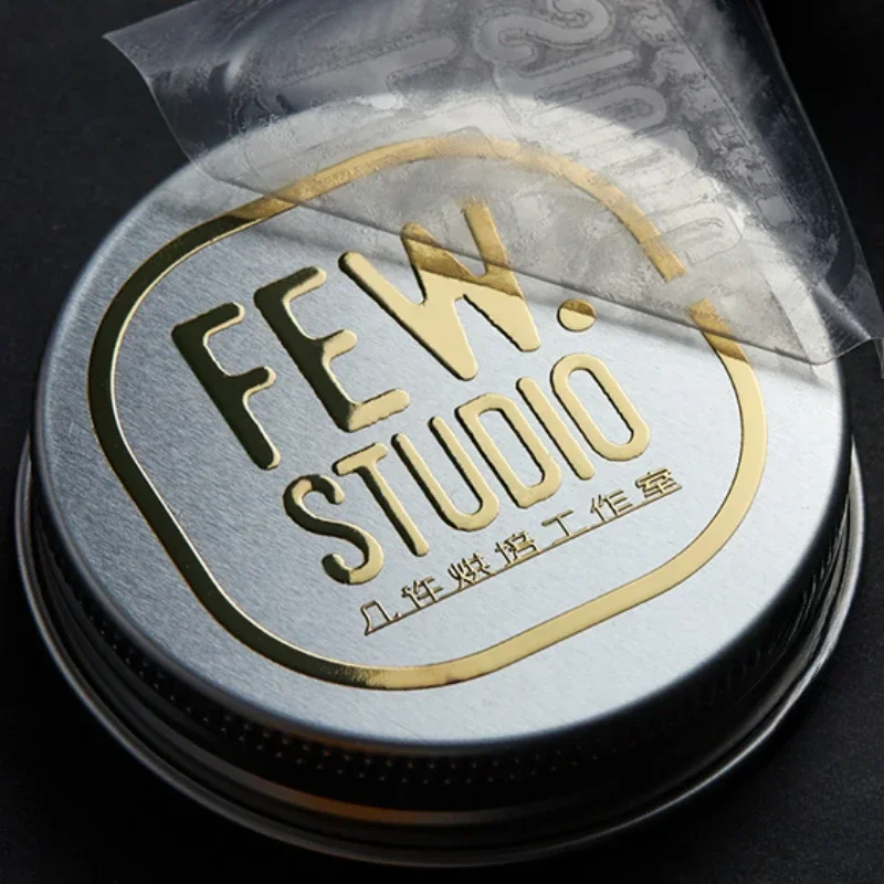 50PCS Custom UV Transfer Sticker Gold Silver /colorful UV Printing Stickers Company Logo Personalized Crystal Sticker - Imagen 3