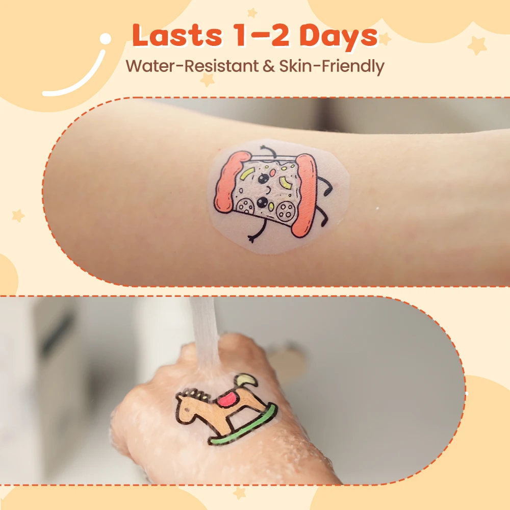 Phomemo TK32, Máquina de Tatuajes Temporales, Impresora Térmica Bluetooth, Kit de Tatuajes Personalizados con Marcadores y Papel para Niños y Adultos - Imagen 5