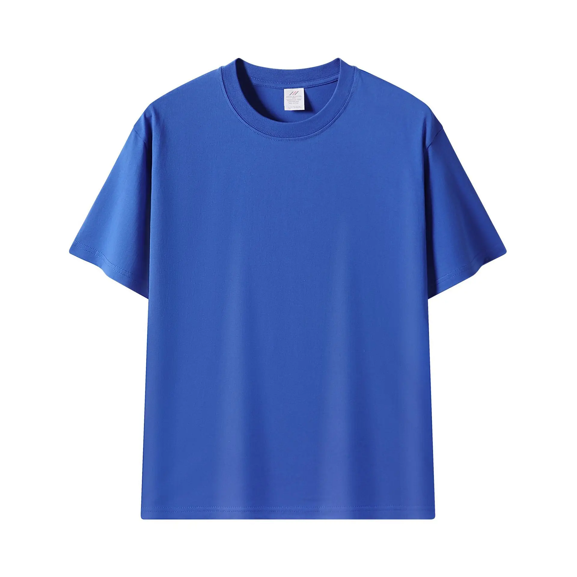 Camisetas Personalizadas para Hombre, 230 GSM, 100% Algodón, Camisetas Sólidas para Mujer, Ropa de Trabajo en Equipo, Impresión Personalizada de Imágenes, Fotos, Texto, Logotipo, Camiseta DIY - Imagen 9