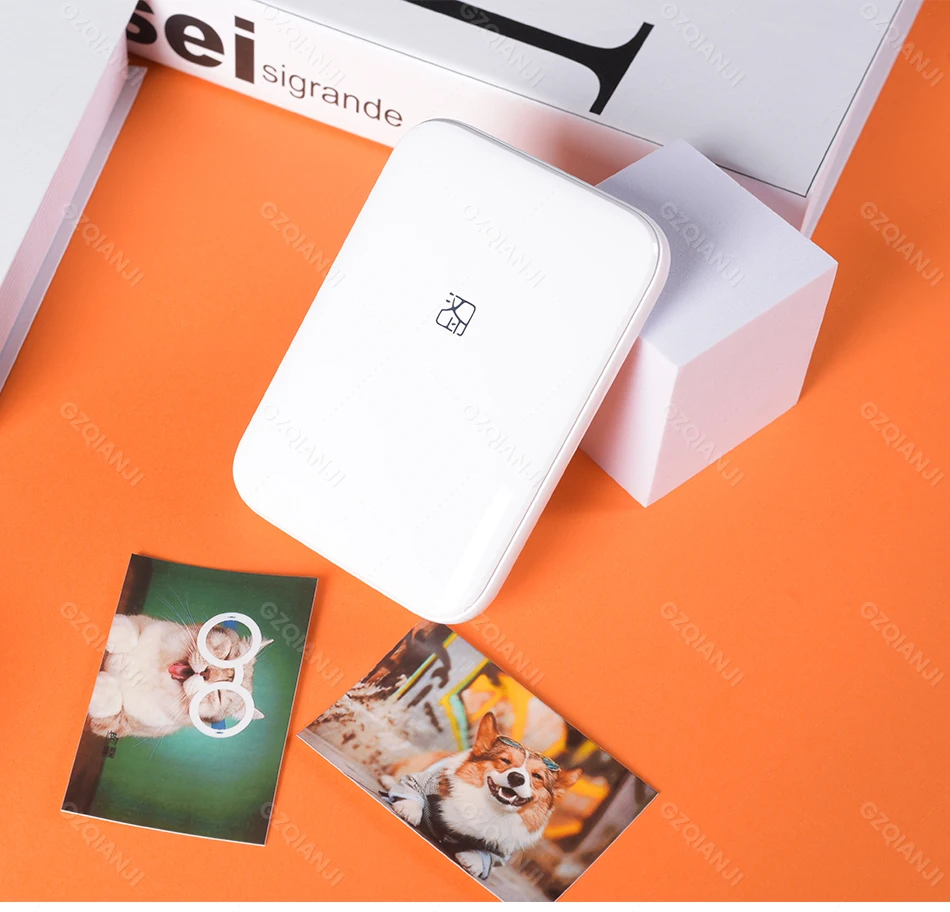 Impresora de bolsillo móvil Mni portátil HPRT MT53, impresora fotográfica inalámbrica BT con tecnología Zink, impresora fotográfica en Color de 2x3 pulgadas - Imagen 25