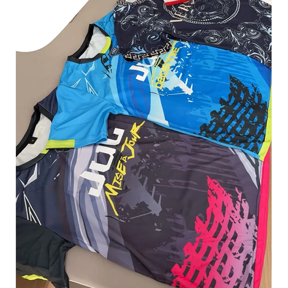 Camiseta de verano Maollot Jul, Camiseta deportiva de 90 minutos transpirable al aire libre, camiseta de fútbol de secado rápido para hombre, compra de Tops personalizados - Imagen 9