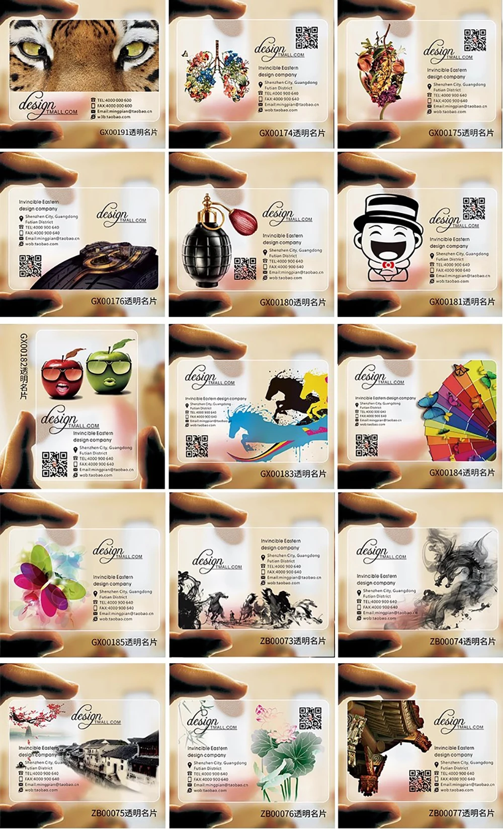 Tarjeta de visita de PVC transparente personalizada, logotipo de visita transparente, nombre, identidad de plástico, esquinas redondas impermeables, personalizado, 200 Uds., 500 Uds. - Imagen 18