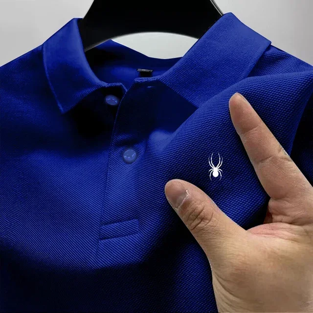 Camisa de hombre modelo 2026 con estampado multicolor, manga corta, cuello casual, versátil para negocios, novedad de verano - Imagen 23