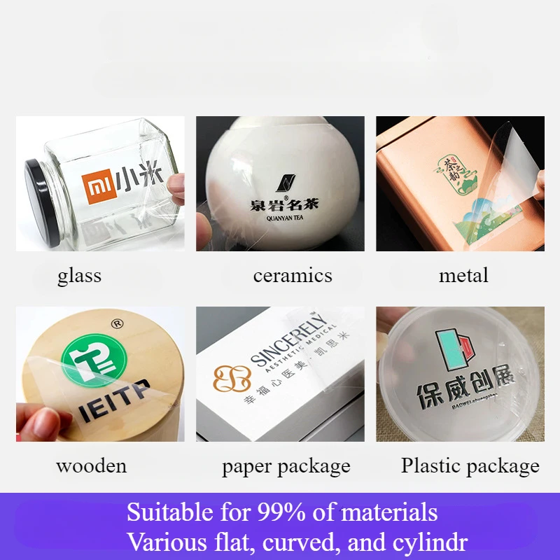 50PCS Custom UV Transfer Sticker Gold Silver /colorful UV Printing Stickers Company Logo Personalized Crystal Sticker - Imagen 8