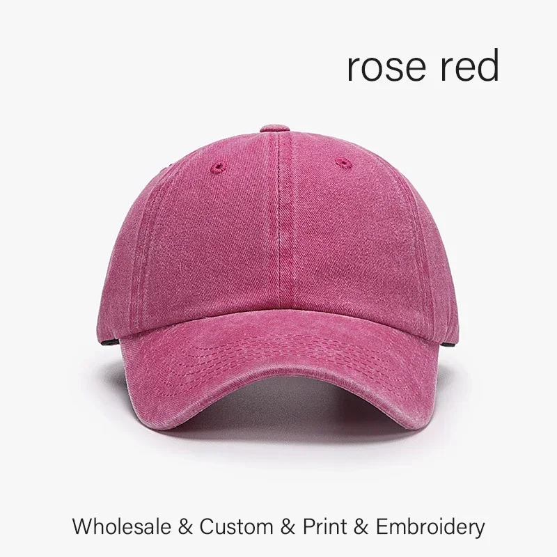 Gorra de béisbol retro personalizada SLECKTON – Bordado o impresión con tu logo - Imagen 15