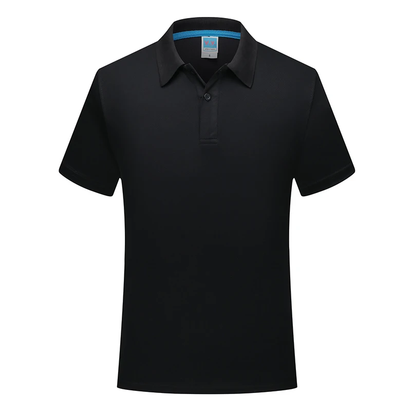 Polo deportivo de secado rápido con logo impreso personalizado, camiseta publicitaria barata con solapa, patrón bordado para correr en maratón, bricolaje - Imagen 8