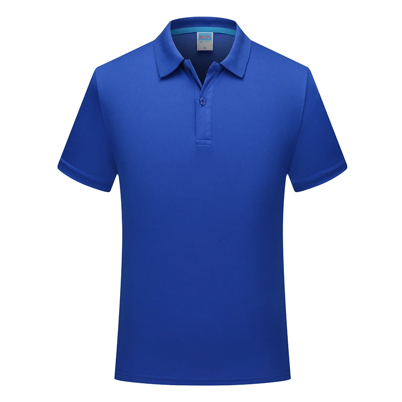 Polo deportivo de secado rápido con logo impreso personalizado, camiseta publicitaria barata con solapa, patrón bordado para correr en maratón, bricolaje - Imagen 15