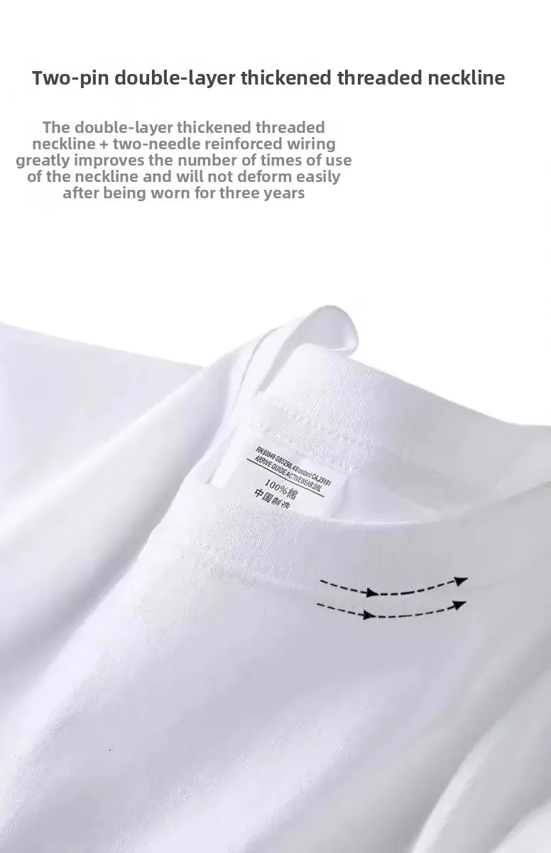 Camiseta personalizada con impresión DTG, camisetas de algodón 100% de 300GSM para hombre, camisetas informales holgadas de alta calidad para mujer, ropa de trabajo superior personalizada - Imagen 40