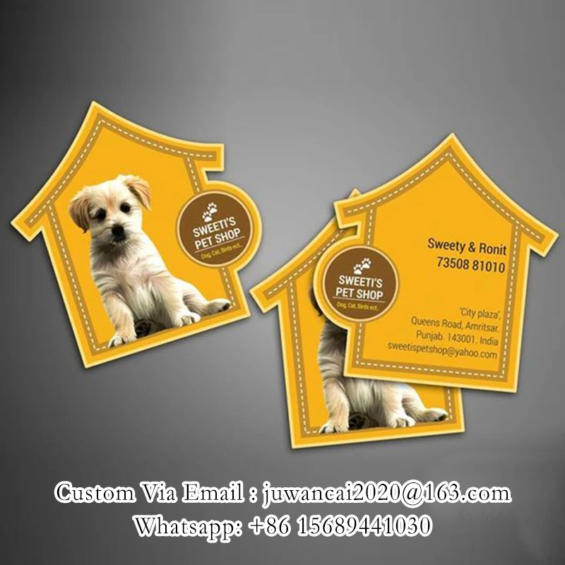 Tarjetas de visita personalizadas con corte especial para salón de belleza, tarjetas de fidelización con código QR, tarjetas de descuento, tarjetas promocionales, folletos con logotipo - Imagen 44
