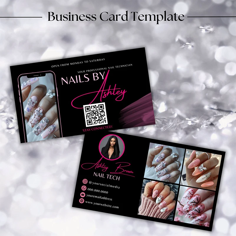 Tarjetas personalizadas, tarjetas de agradecimiento, tarjetas de visita personalizadas, logotipo personalizado, embalaje para pequeñas empresas, invitaciones de boda, postales - Imagen 4