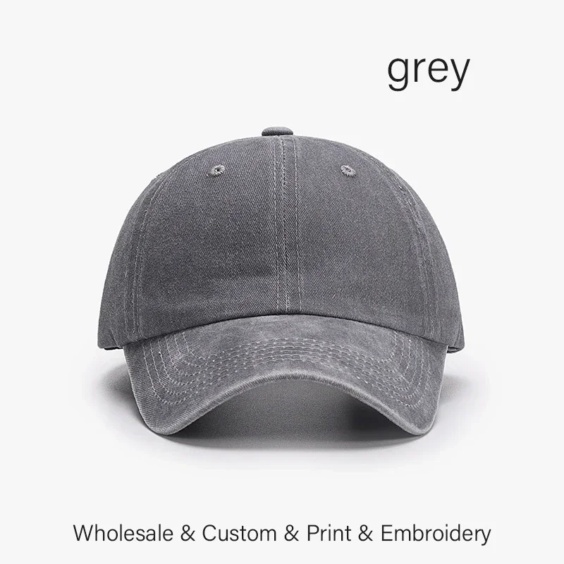 Gorra de béisbol retro personalizada SLECKTON – Bordado o impresión con tu logo - Imagen 19