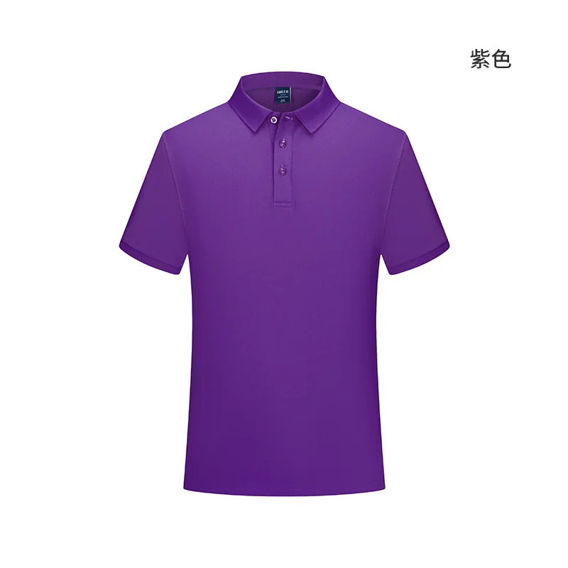 Polo de algodón 100% de 230g para hombre y mujer, Top transpirable de manga corta con estampado de logotipo personalizado, bordado, nombre del grupo de la empresa, verano - Imagen 14