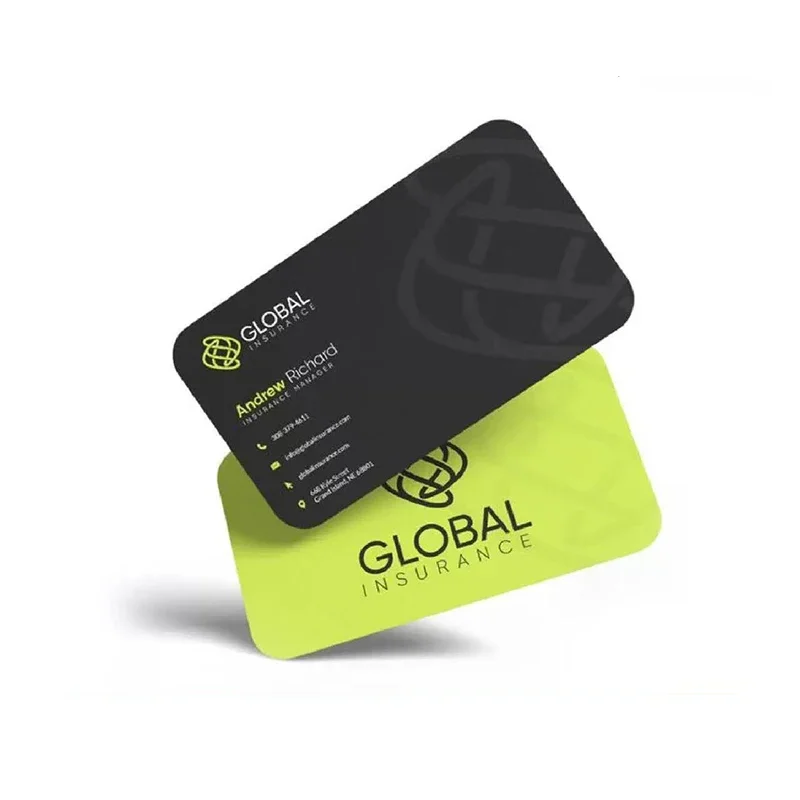 Tarjeta de presentación de PVC personalizada, tarjeta de presentación de plástico, tarjeta impermeable, diseño gratuito, tarjeta de presentación personalizada esmerilada - Imagen 6