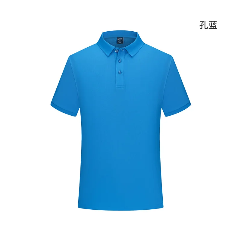 Polo de algodón 100% de 230g para hombre y mujer, Top transpirable de manga corta con estampado de logotipo personalizado, bordado, nombre del grupo de la empresa, verano - Imagen 8