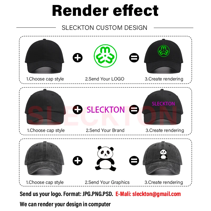 Gorra de béisbol retro personalizada SLECKTON – Bordado o impresión con tu logo - Imagen 25