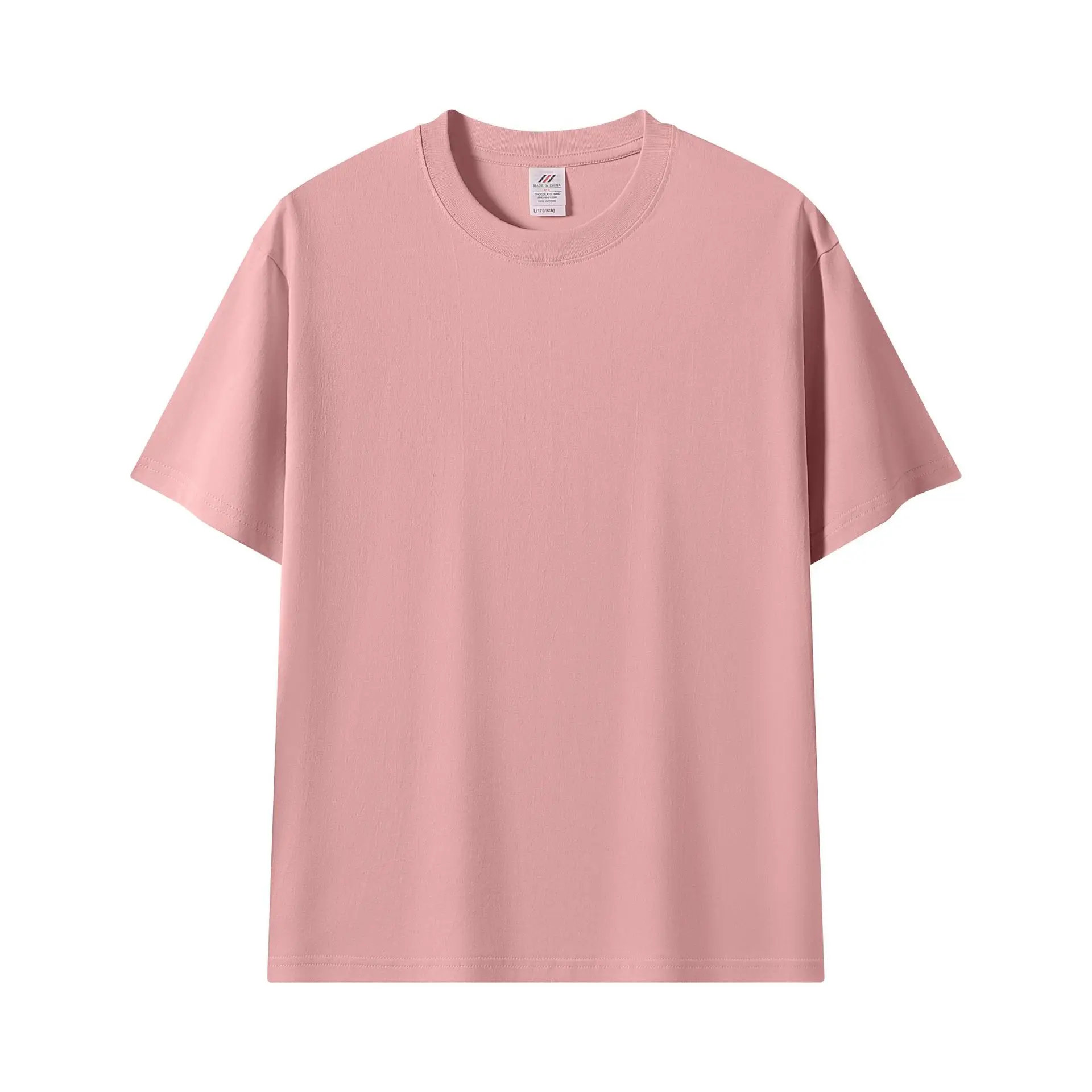 Camisetas Personalizadas para Hombre, 230 GSM, 100% Algodón, Camisetas Sólidas para Mujer, Ropa de Trabajo en Equipo, Impresión Personalizada de Imágenes, Fotos, Texto, Logotipo, Camiseta DIY - Imagen 28