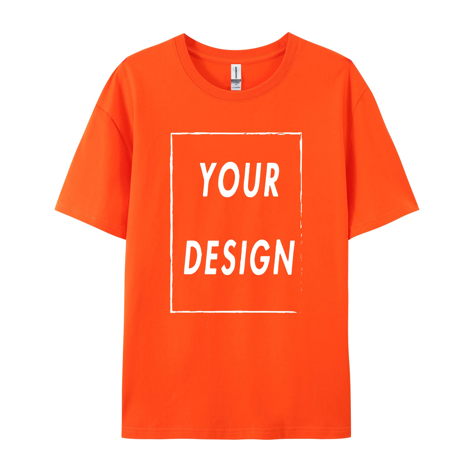 180g Custom Women Men Customised Printed 100% Cotton Short Sleeve Your Logo Photo Brand Text Tee Personalize Graphic Clothing - Imagen 20