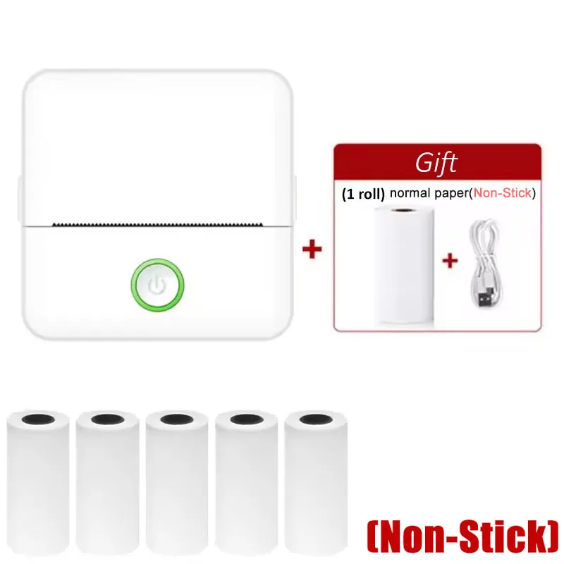 Impresora térmica portátil X6 mini HD, dispositivo de impresión de etiquetas adhesivas, Bluetooth, de bolsillo, con papel para notas de estudiante, sin tinta - Imagen 17