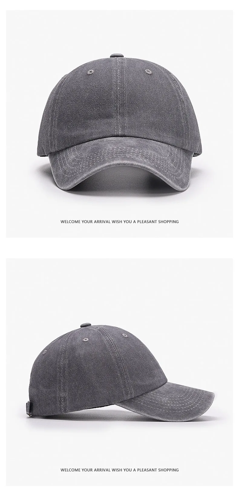 Gorra de béisbol retro personalizada SLECKTON – Bordado o impresión con tu logo - Imagen 30