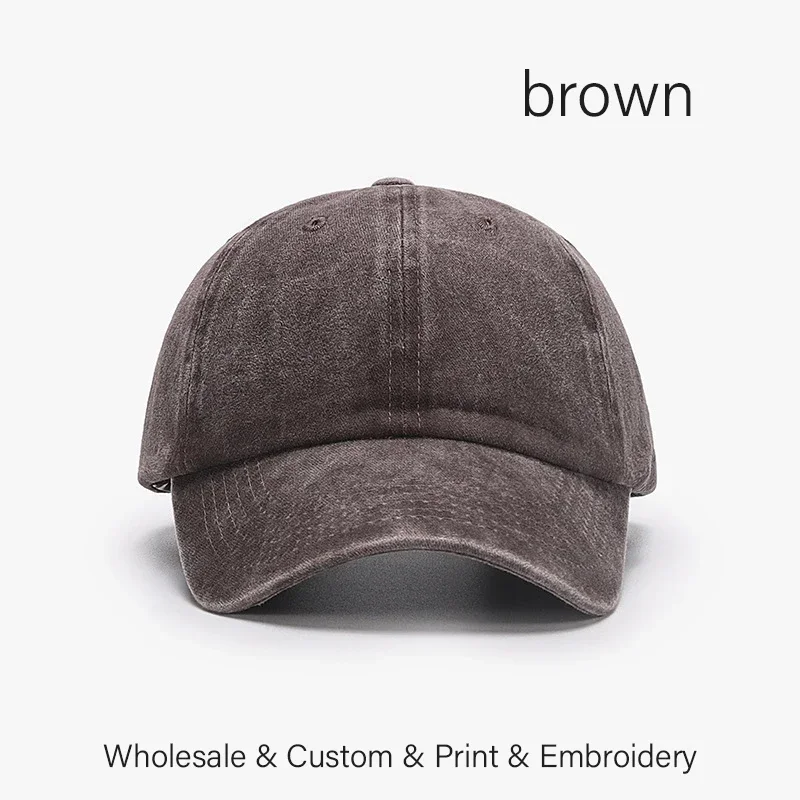 Gorra de béisbol retro personalizada SLECKTON – Bordado o impresión con tu logo - Imagen 18
