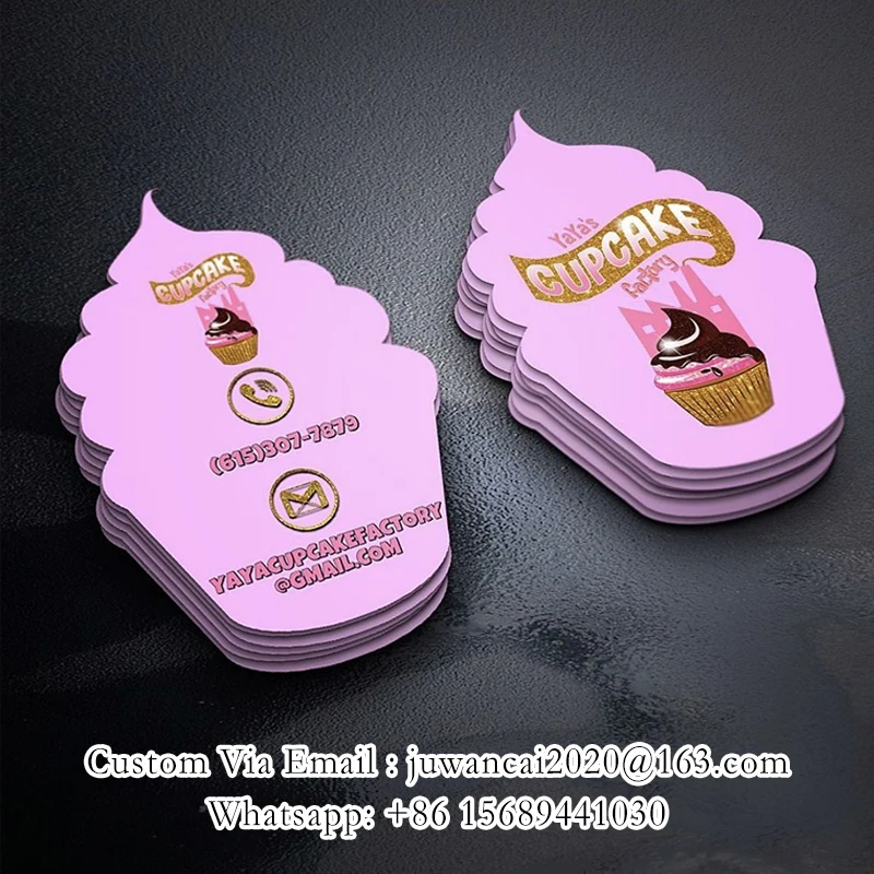 Tarjetas de visita personalizadas con corte especial para salón de belleza, tarjetas de fidelización con código QR, tarjetas de descuento, tarjetas promocionales, folletos con logotipo - Imagen 19