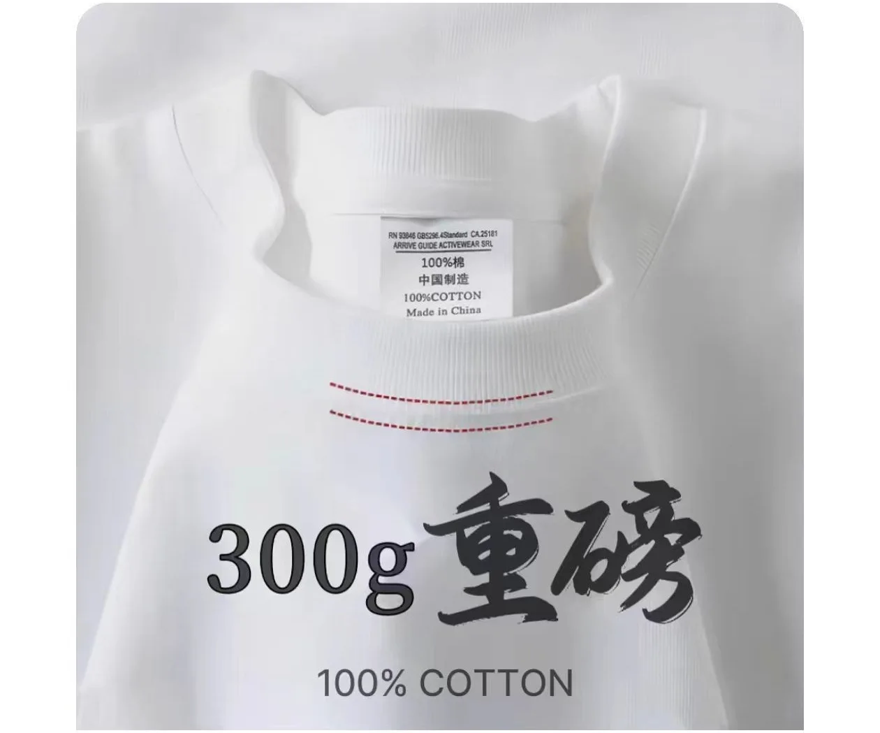 Camiseta personalizada con impresión DTG, camisetas de algodón 100% de 300GSM para hombre, camisetas informales holgadas de alta calidad para mujer, ropa de trabajo superior personalizada - Imagen 16