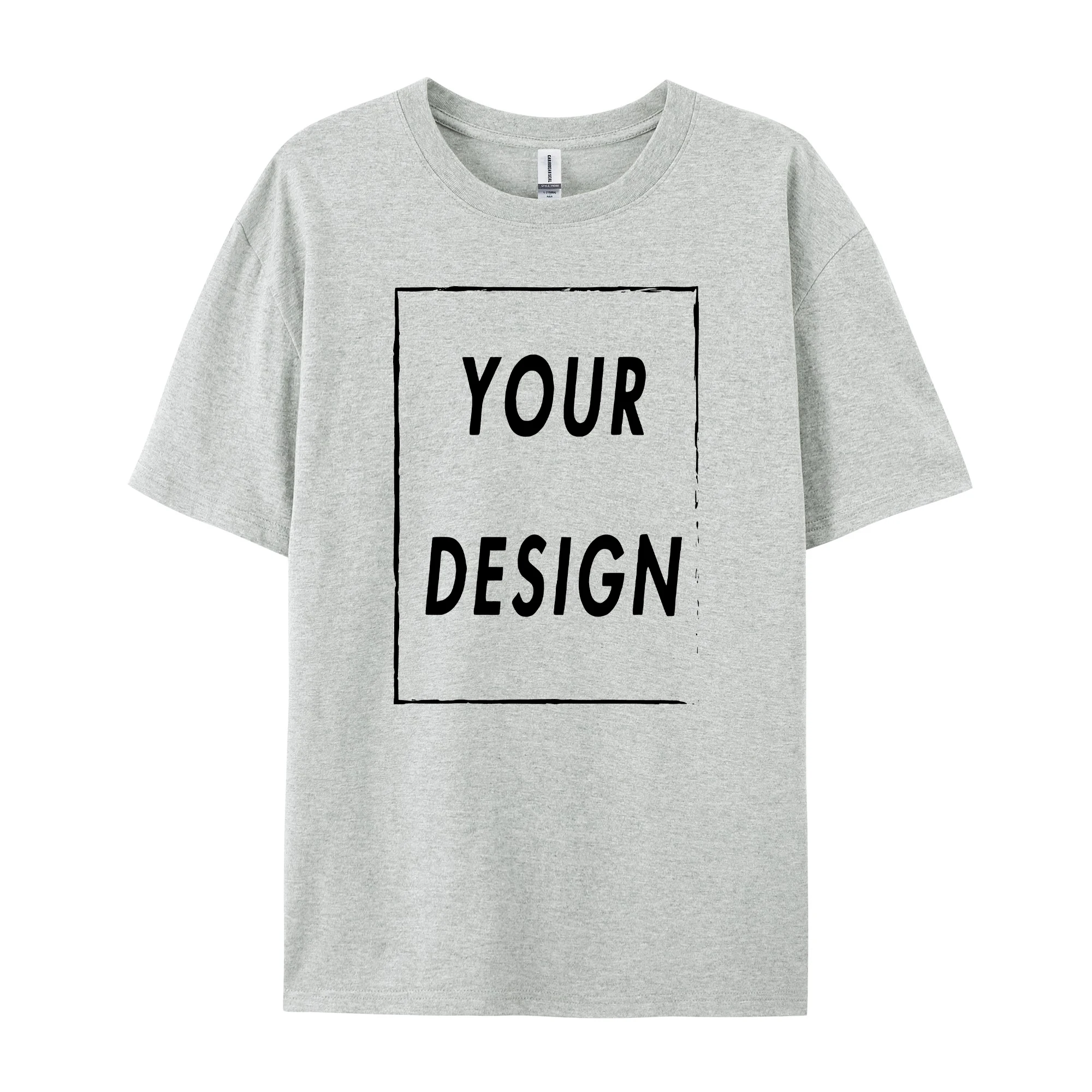 180g Custom Women Men Customised Printed 100% Cotton Short Sleeve Your Logo Photo Brand Text Tee Personalize Graphic Clothing - Imagen 19